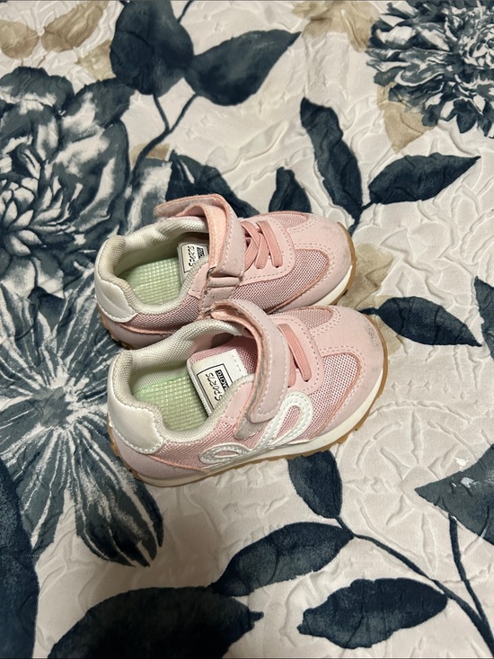 Other - Girls' Pink Velcro Sneakers